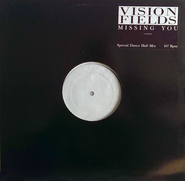 Vision Fields : Missing You (12", Single, W/Lbl)