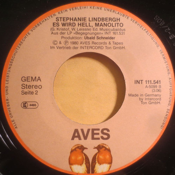 Stephanie Lindbergh : Ich Liebe Eine Lüge (7", Single)