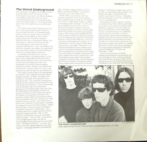 The Velvet Underground : VU (LP, Album)