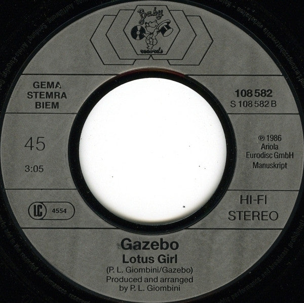 Gazebo : Trotsky Burger (7", Single)