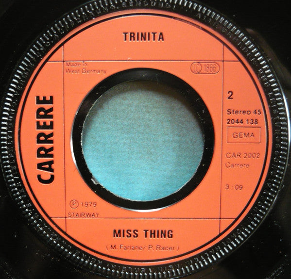 Trinita : High Feeling (7")