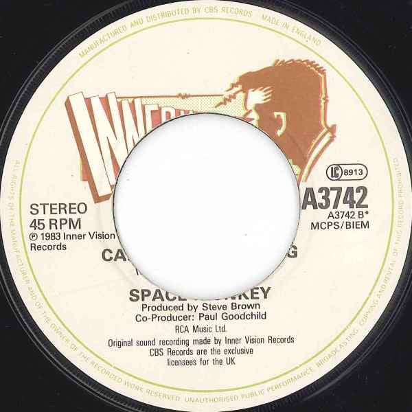 Space Monkey (3) : Can't Stop Running.... (7", Single)