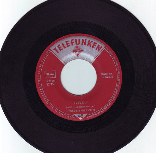 Henry's Twist Club : Harlem Twist / Let's Go (7")