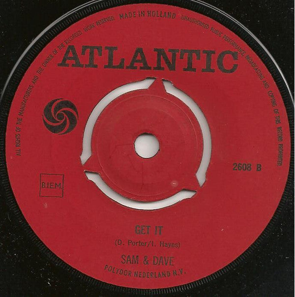 Sam & Dave : Born Again (7", Single)