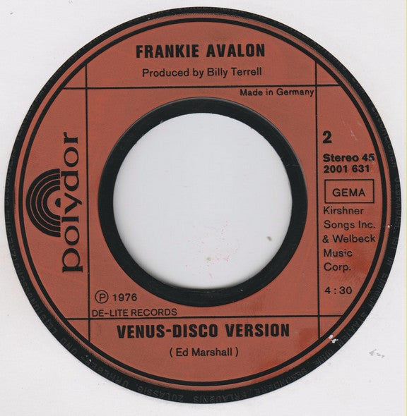 Frankie Avalon : Venus-Venus (7", Single)
