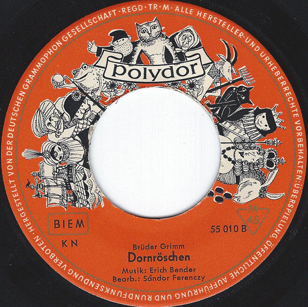 Gebrüder Grimm : Dornröschen (7")