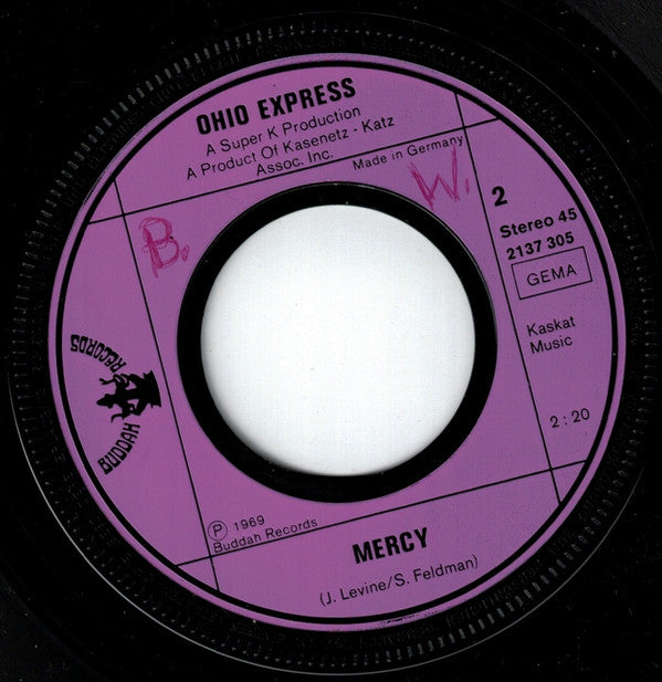 Ohio Express : Die Grossen Vier (2x7")