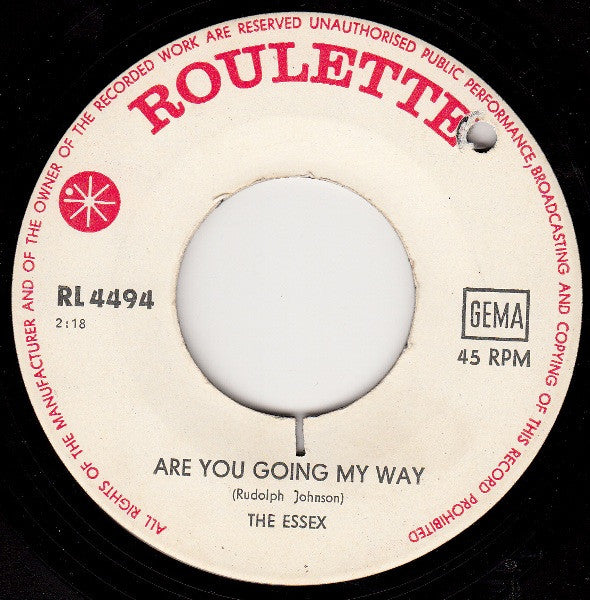 The Essex : Easier Said Than Done (7", Single)