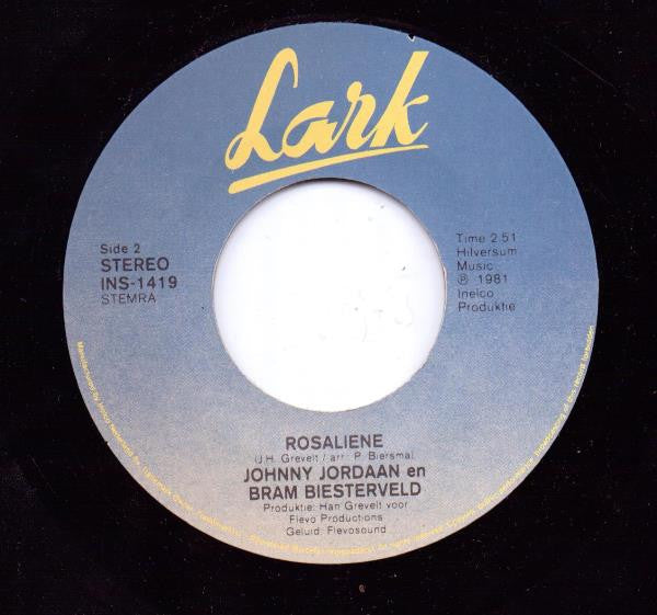 Johnny Jordaan En Bram Biesterveld : Loop Maar 'n Straatje Om (7")