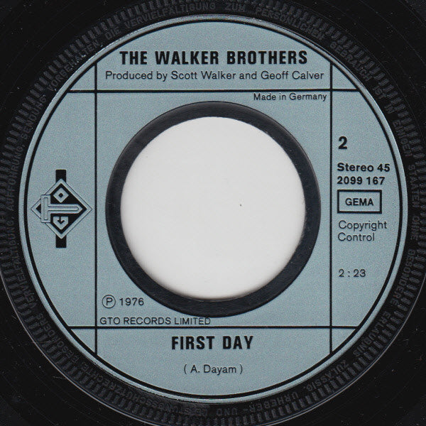 The Walker Brothers : Lines (7", Single)