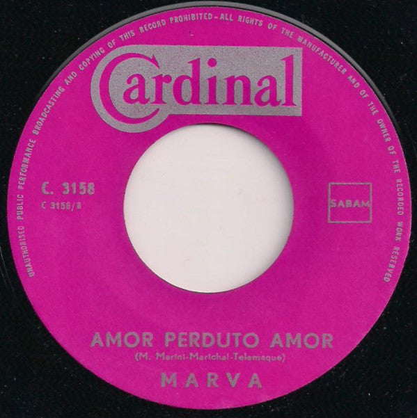 Marva : Liefde Ben Jij (7", Single)