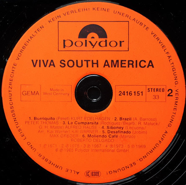 Various : Viva South America (LP, Comp)