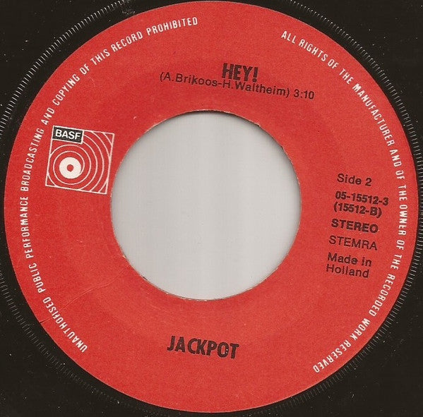 Jackpot : Dance, Dance, Dance! / Hey! (7", Single)