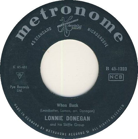 Lonnie Donegan's Skiffle Group : Does Your Chewing Gum Lose Its Flavor (On The Bedpost Over Night?) (7", Single)