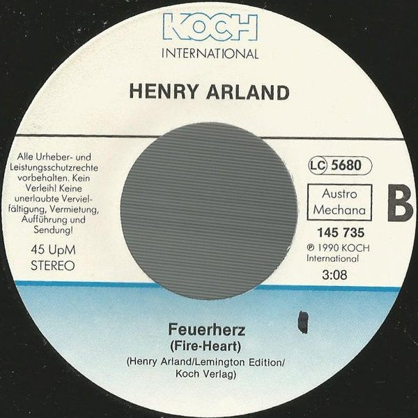Henry Arland : Heide-Lied (7", Single)