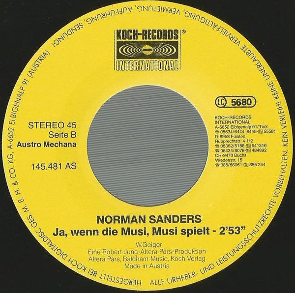 Norman Sanders (2) : Maruschka (7", Single)