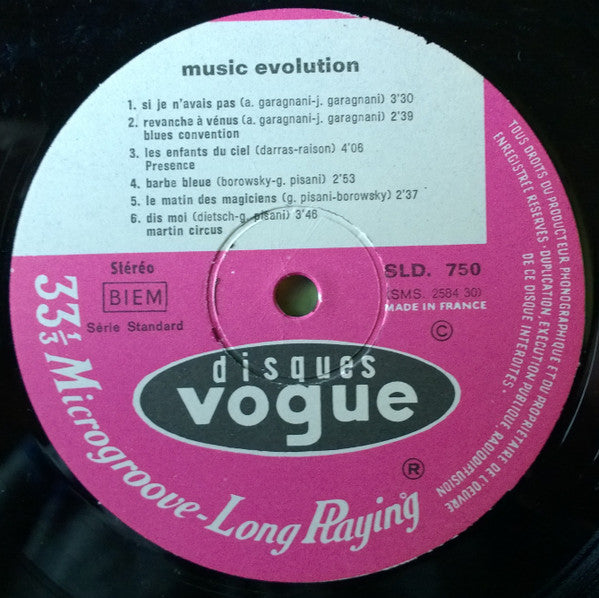 Various : Music Evolution (LP, Comp)