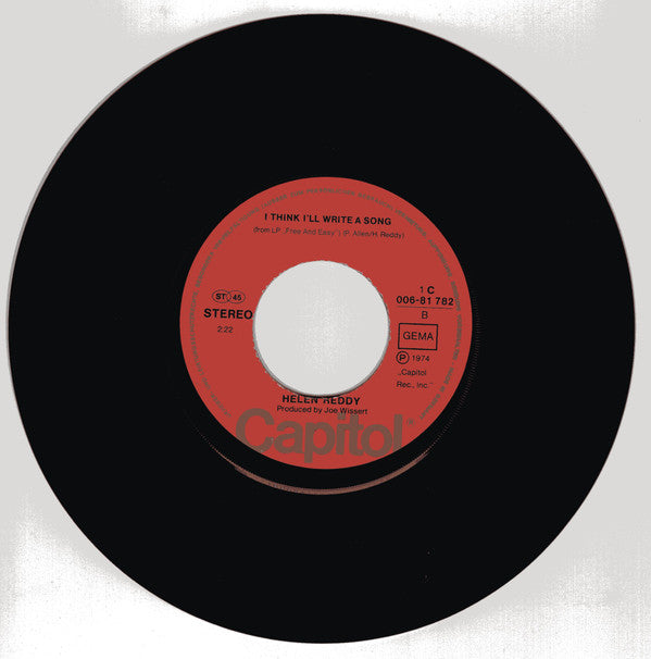 Helen Reddy : Angie Baby (7", Single)