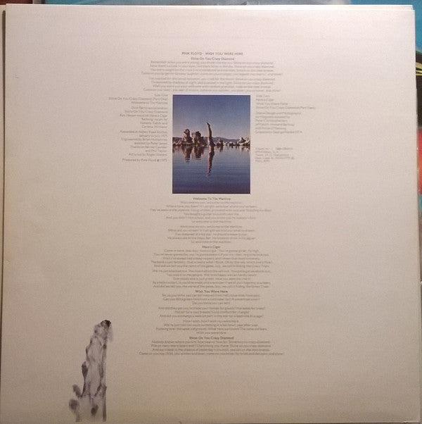 Pink Floyd : Wish You Were Here (LP, Album, RE)