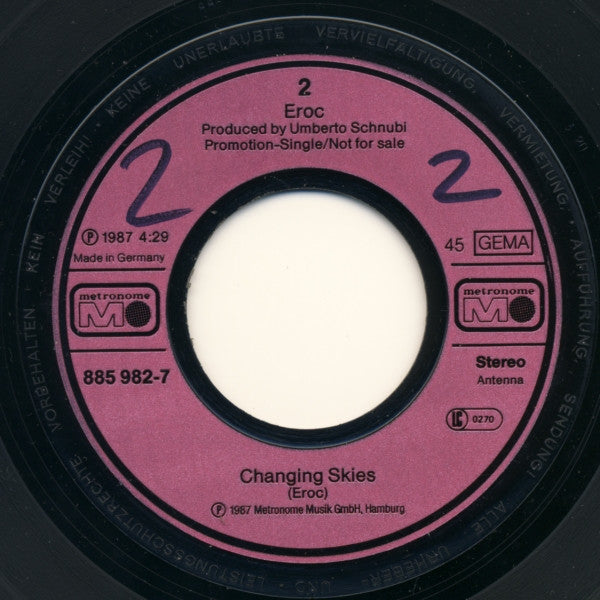 Eroc : Nachtfahrt (7", Single, Promo)