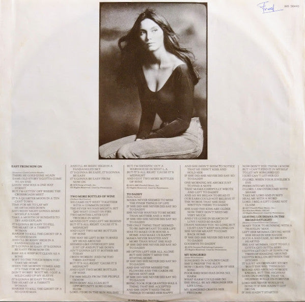 Emmylou Harris : Quarter Moon In A Ten Cent Town (LP, Album)