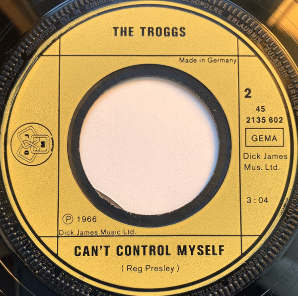 The Troggs : Wild Thing / Can't Control Myself (7", Single)
