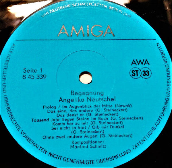 Angelika Neutschel : Begegnung (LP, Album)