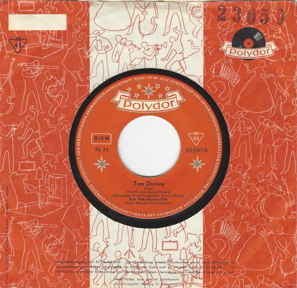 Das Tom Dooley-Trio, Ralf Paulsen : Tom Dooley / The End (7", Single)