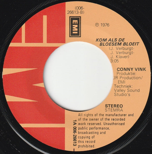 Conny Vink : Samen (7", Single)