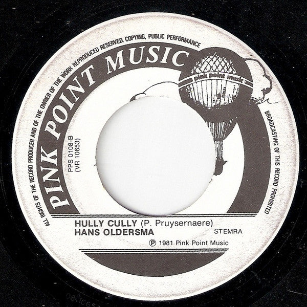 Hans Oldersma : Antoinette / Hully Gully (7")