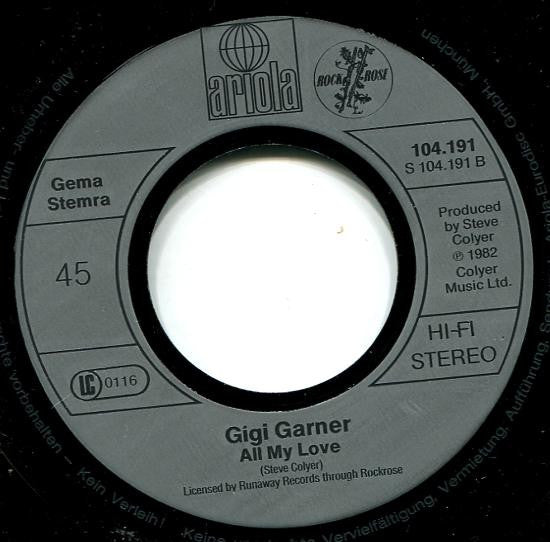 Gigi Garner : Heartbreaker (7", Single)