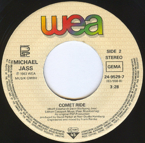 Michael Jass : Venice & Moonlight (7", Single)