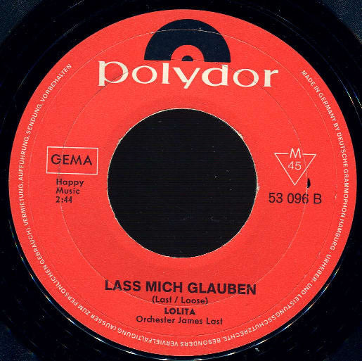 Lolita (3) : Verschiedene Wege (7", Single)