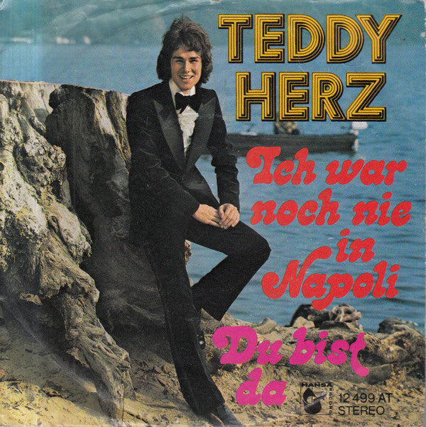 Teddy Herz : Ich War Noch Nie In Napoli / Du Bist Da (7", Single)