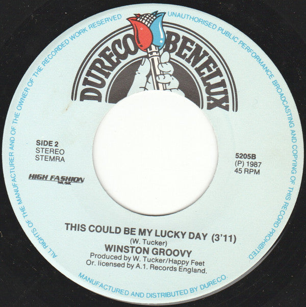 Winston Groovy : Blanket On The Ground (7", Single)