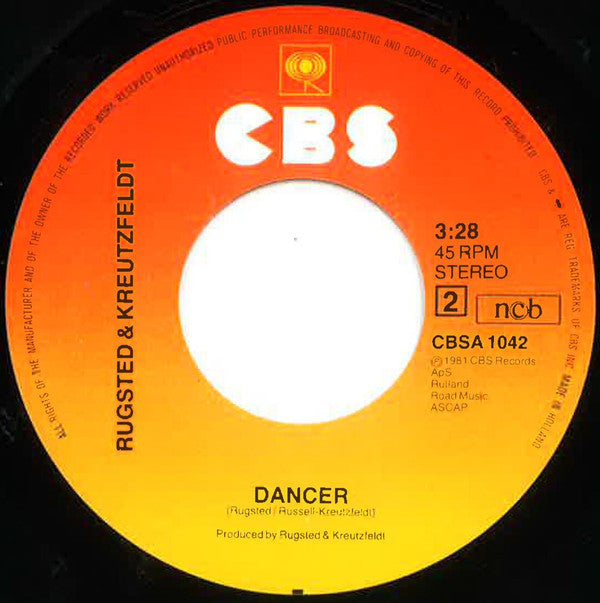Rugsted/Kreutzfeldt : Now I've Got You / Dancer (7", Single, Promo)
