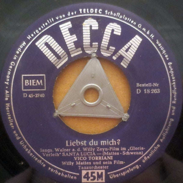 Vico Torriani : Das Kleine Esel-Lied / Liebst Du Mich? (7", Single)