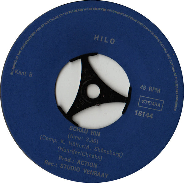 Hoarder Cheeks : Geh Voran / Schau Hin (7")