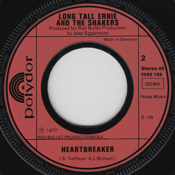 Long Tall Ernie And The Shakers : Ballerina (7", Single)