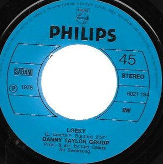 Danny Taylor (10) : Shame And Scandal In The Family (7", Single)