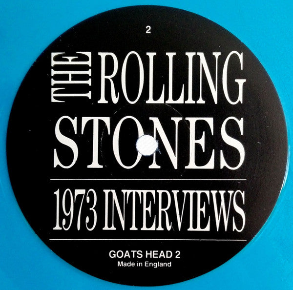The Rolling Stones : 1973 Interviews (12", Ltd, Unofficial, Blu)