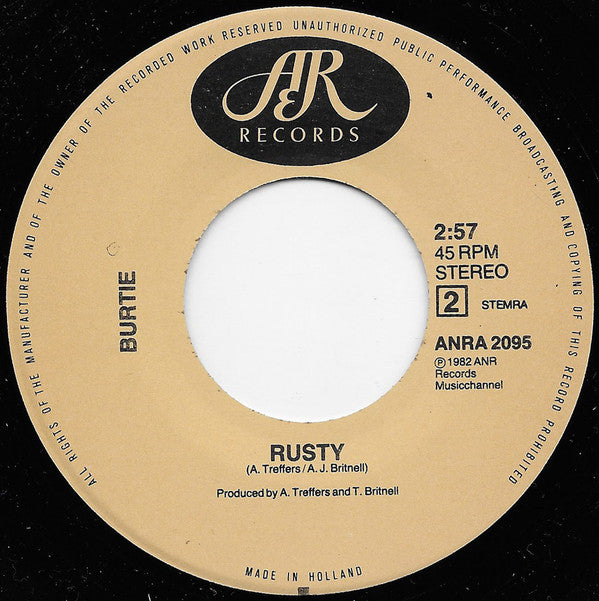 Burtie (6) : I Go Bananas (7", Single)