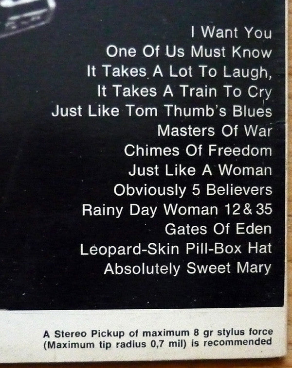 Bob Dylan : Bob Dylan's Greatest Hits 2 (LP, Comp)