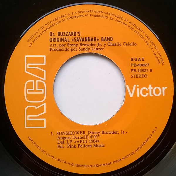 Dr. Buzzard's Original Savannah Band : Cherchez La Femme (7", Single)