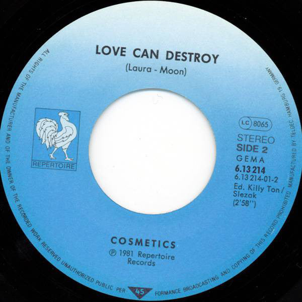 Cosmetics (2) : Hello Man (7", Single)