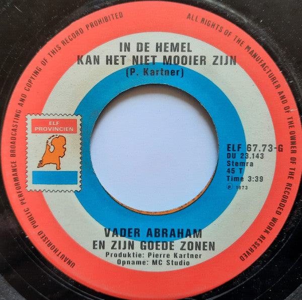 Vader Abraham En Zijn Goede Zonen : Uche Uche (7")