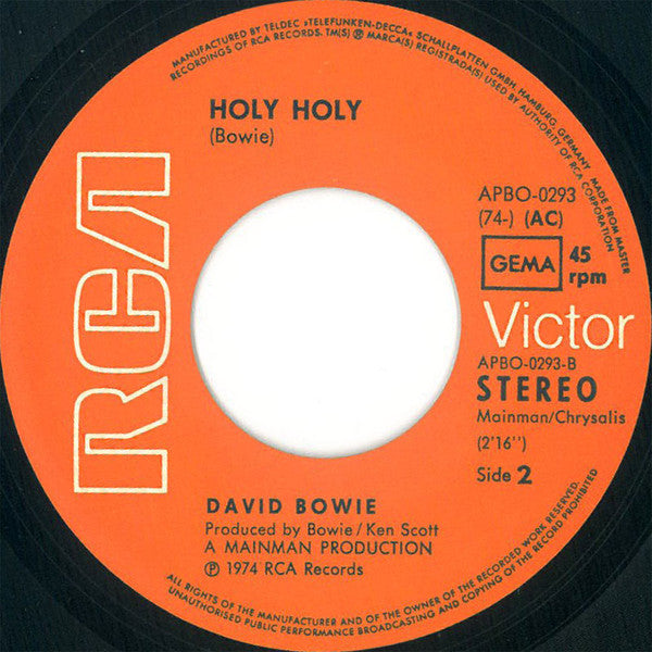 Bowie* : Diamond Dogs (7", Single)