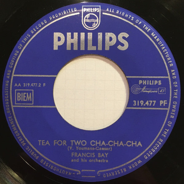 Francis Bay Et Son Orchestre : Paris (7", Single)