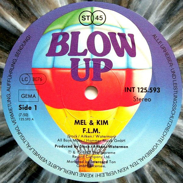 Mel & Kim : F.L.M. (12", Maxi, Gre)