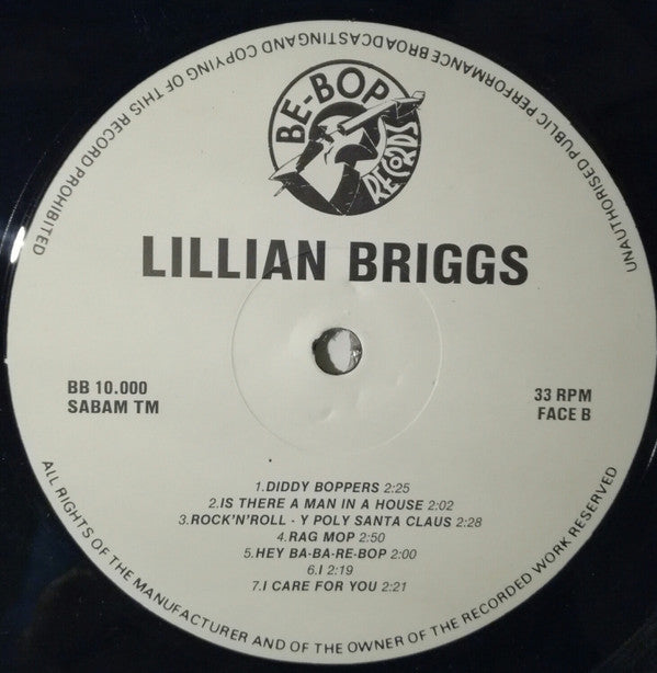 Lillian Briggs : The Rockin-Boppin Ladies Presents - Lillian Briggs (vol. 3) (LP, Comp)